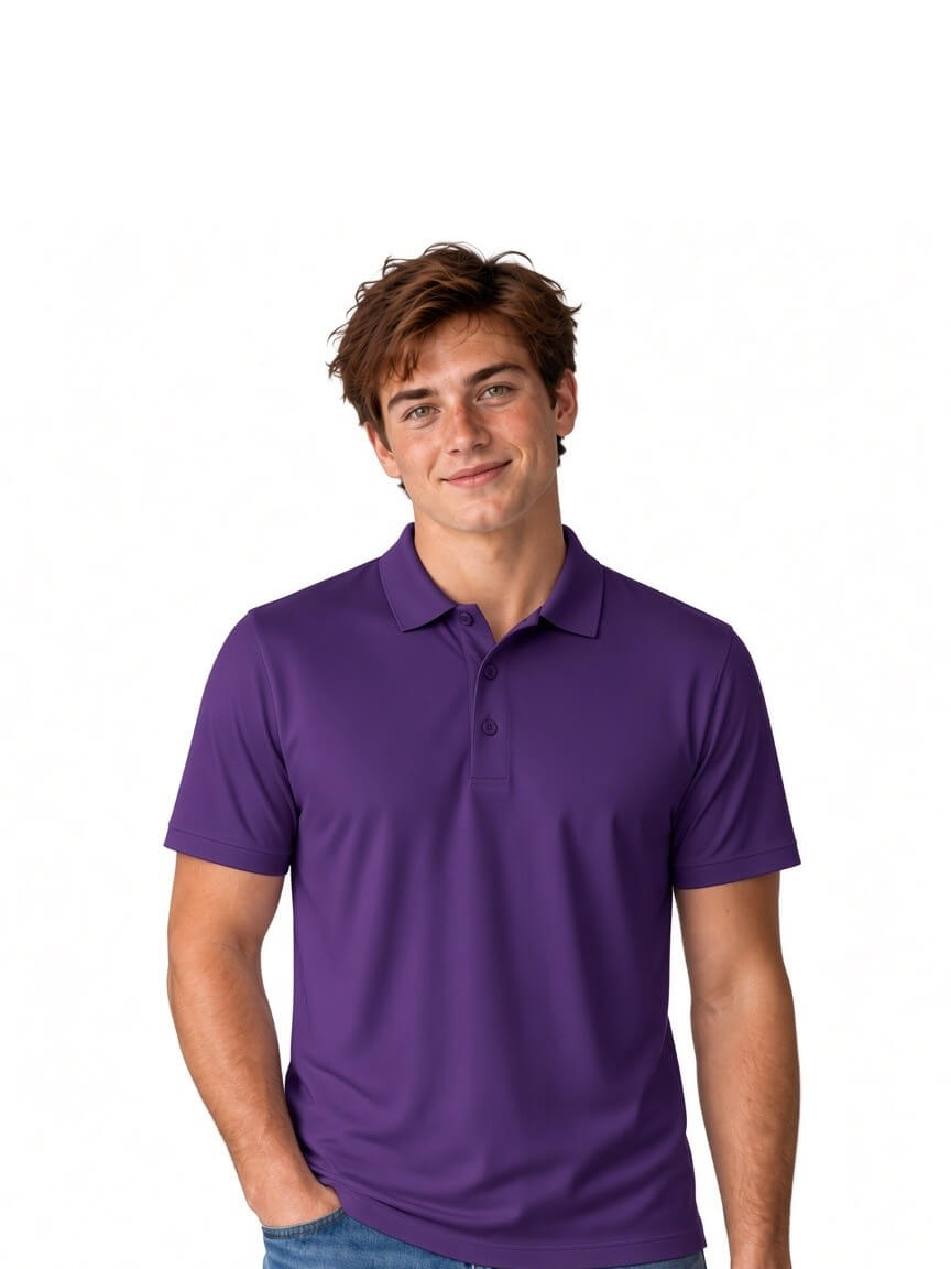 Moisture-Wicking Polo